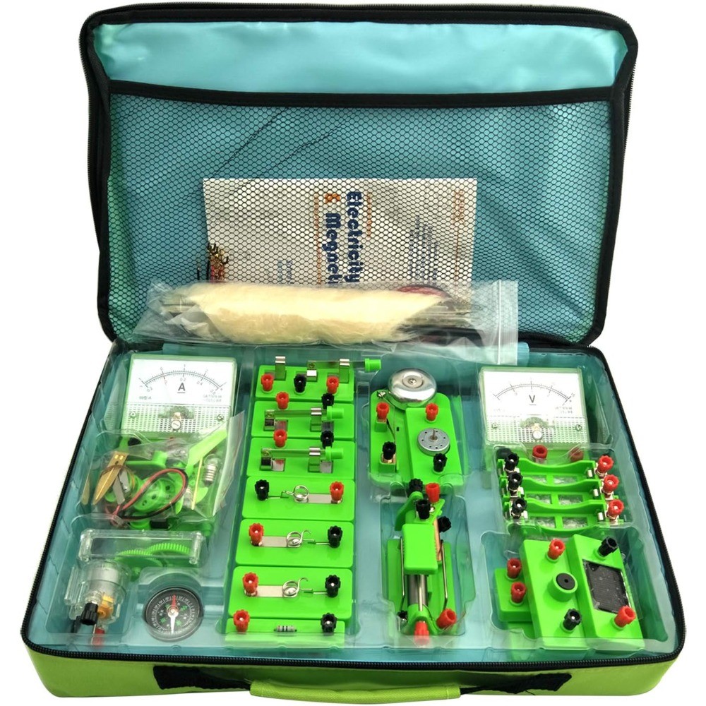 Electricity & Magnetism Physics Experiment Kit for High School Students