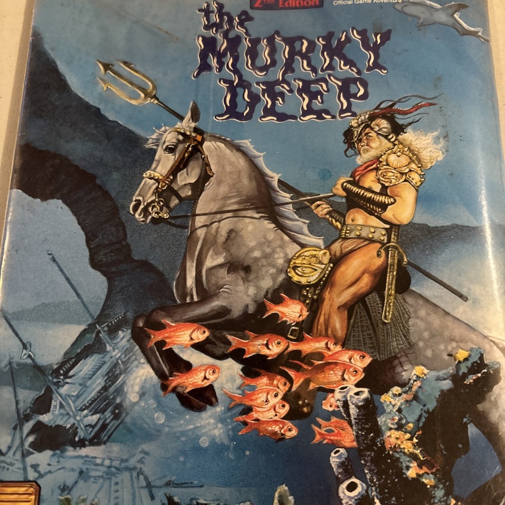 Advanced Dungeons & Dragons Murky Deep 2E RPG Module 1993 D&D NEW Shrink Wrap