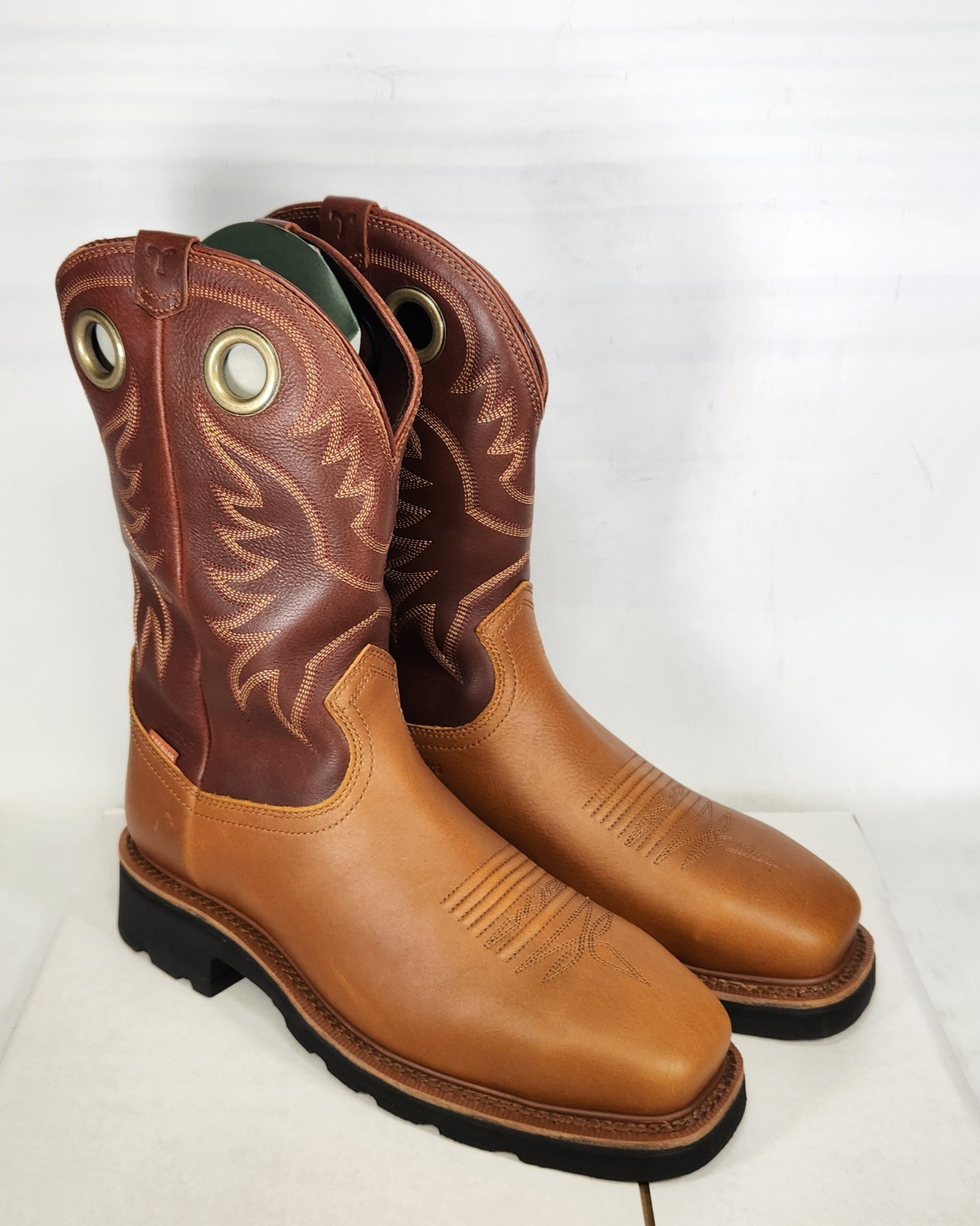 Size 10.5 WIDE - Tecovas The Longhaul Waterproof Square Toe 11" - COMP TOE