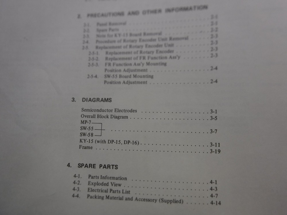 Sony RM-440 Revised-2 Automatic Editing Control Unit Service Manual 9-996-601-03