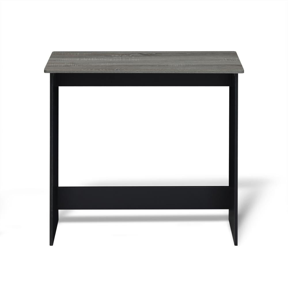 Simplistic Study Table Columbia Walnut W Space Saving & Sturdy Construction