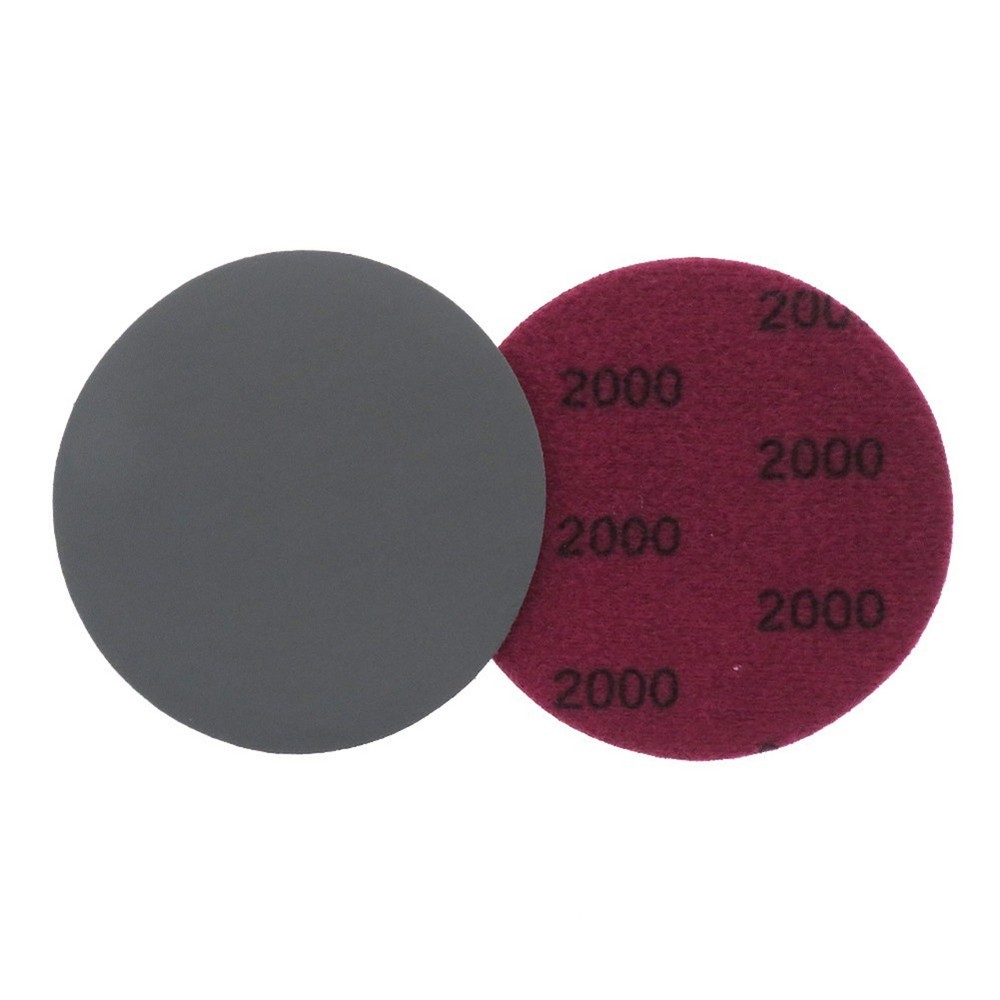 25pc 3 Hook&Loop Sandpaper 1000 - 5000 Grit Sanding Disc Pad Silicon Carbide