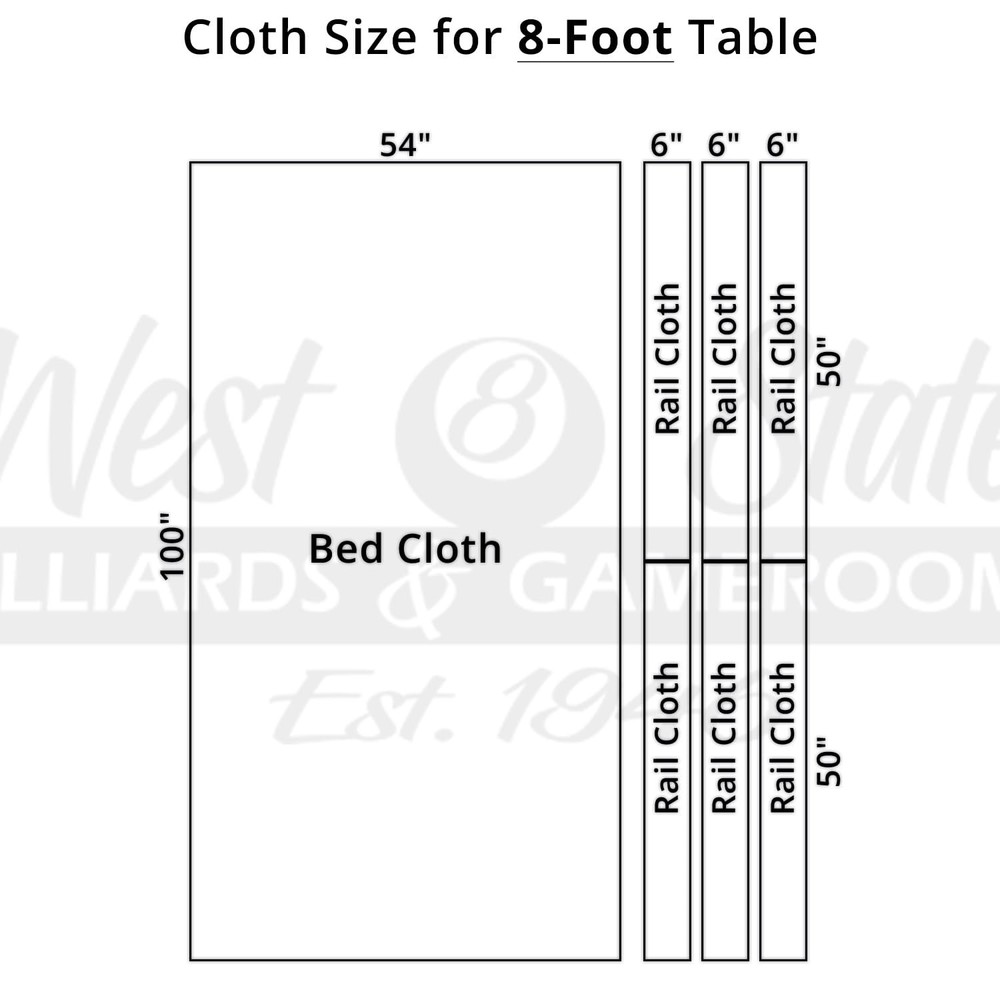 Championship Invitational Pool Table Felt, Billiard Table Cloth, Pool Table