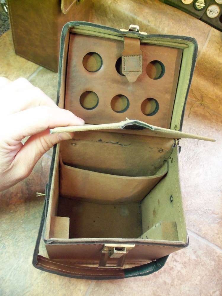 BIRD 43 LEATHER CASE FOR WATTMETER & ELEMENTS