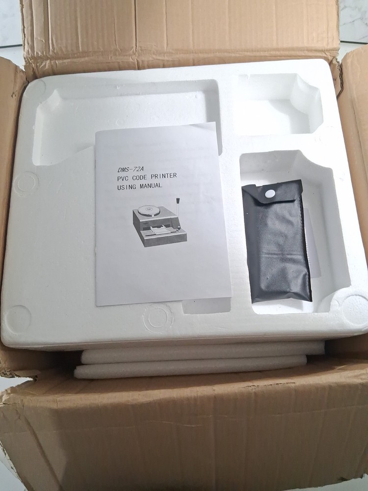 DMS-72A PVC CODE PRINTER EMBOSSER 72 Character (B02096755)