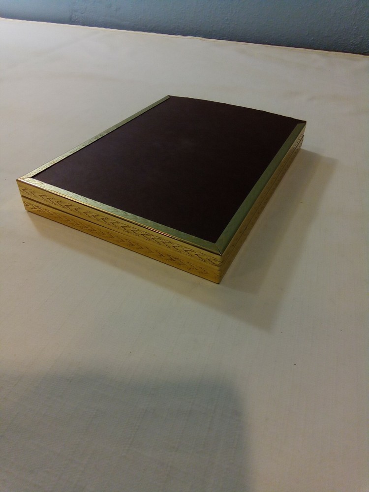 Intercraft First Communion 5x7 Picture Frame Hinged With Jesus Depiction