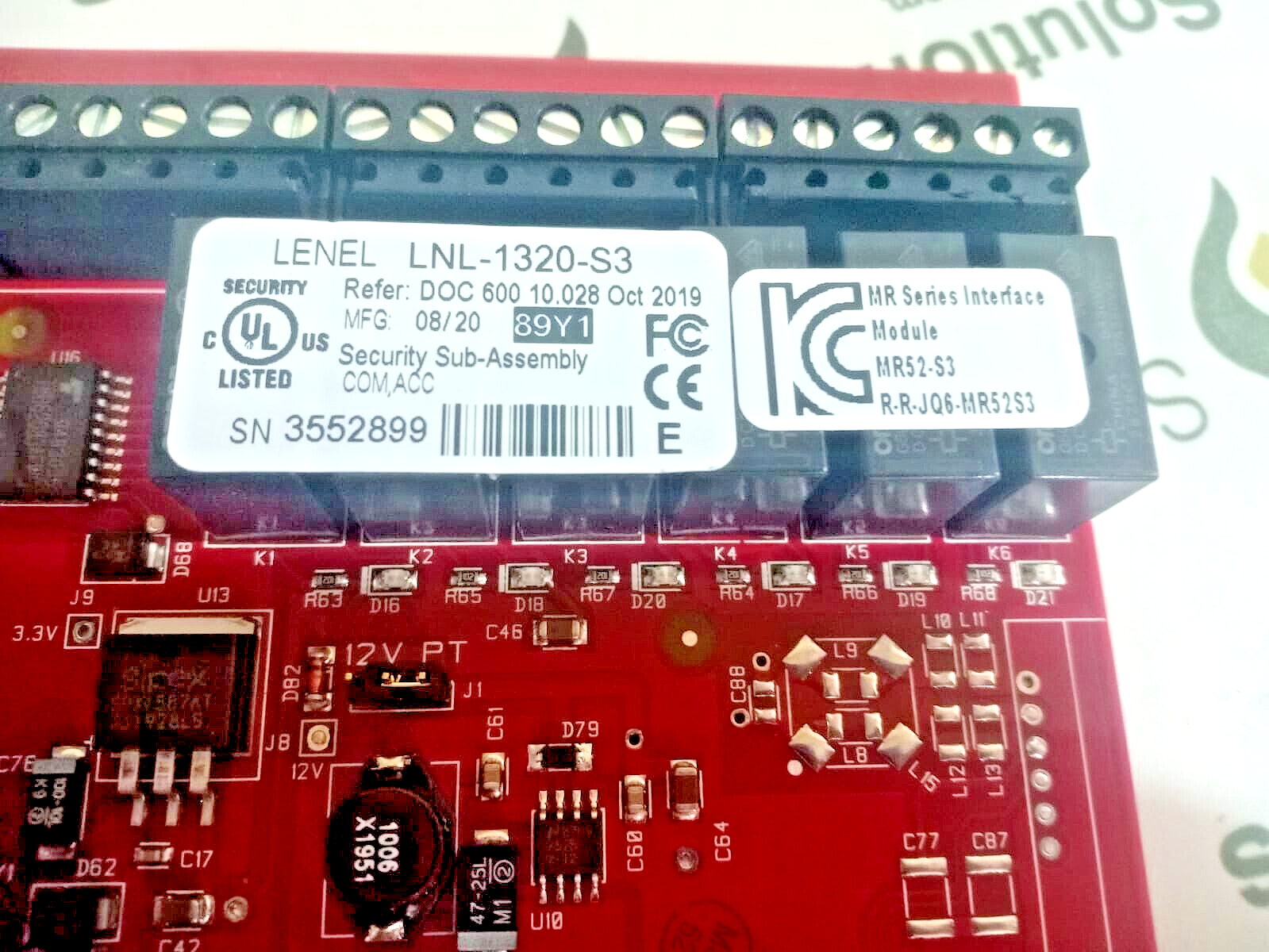 1PC LENEL Mercury Security - LNL-1320-S3 - Reader Interface Module