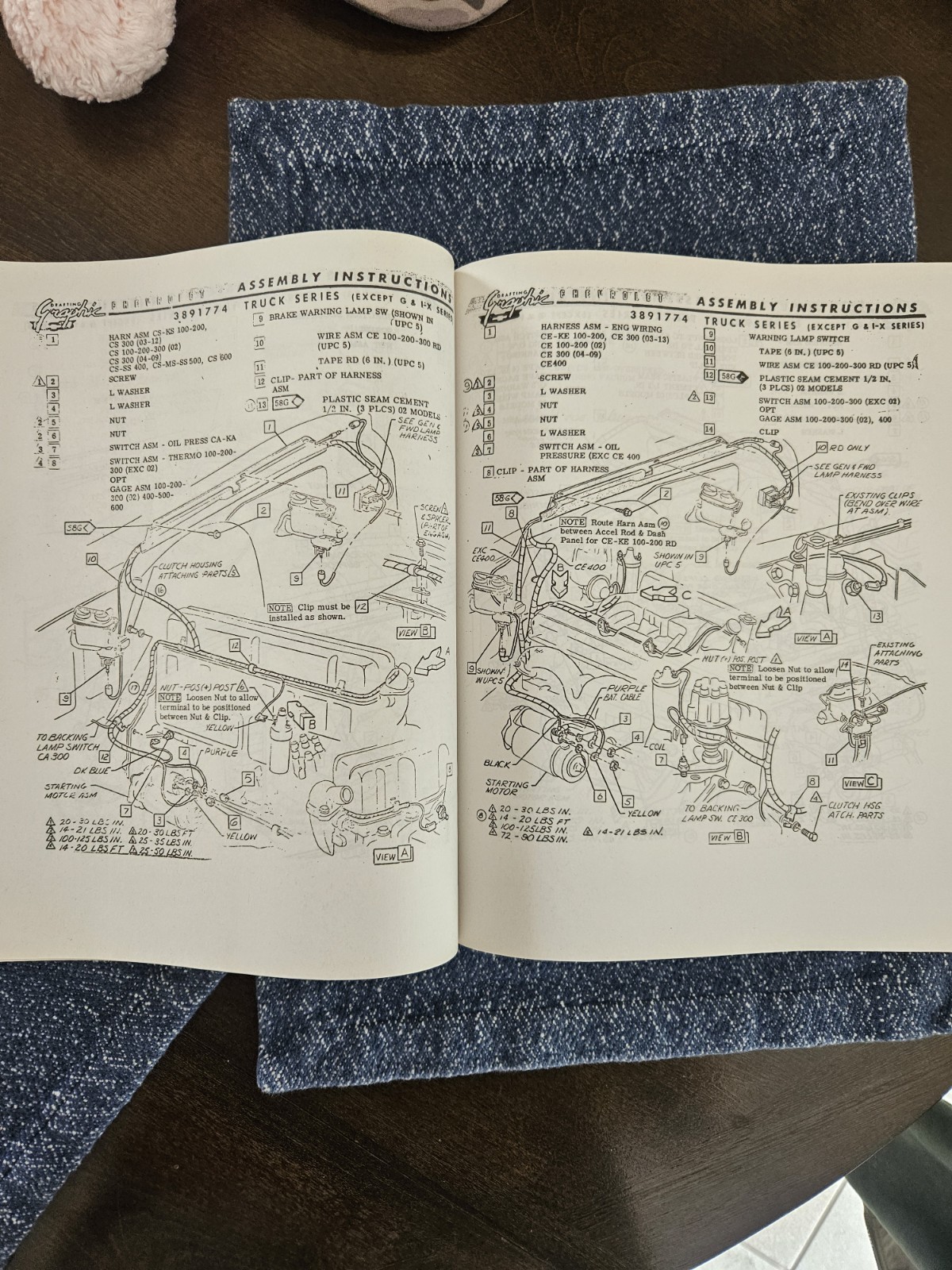 CHEVROLET GMC TRUCK SHOP ASSEMBLY MANUAL PICKUP RESTORATION C10 C20 1967 1972