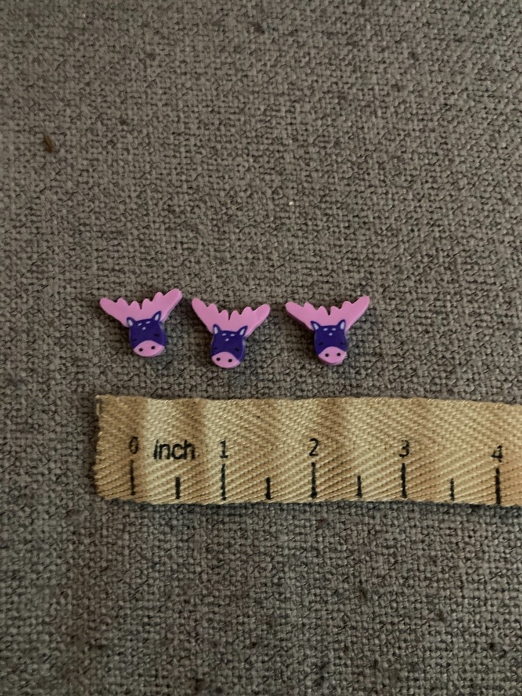 Classroom Mini Erasers 150 Count Moose Shapes (#9)