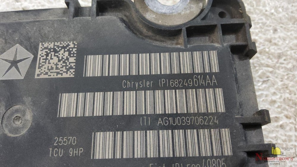 2017 Chrysler Pacifica Transmission Control Module Computer