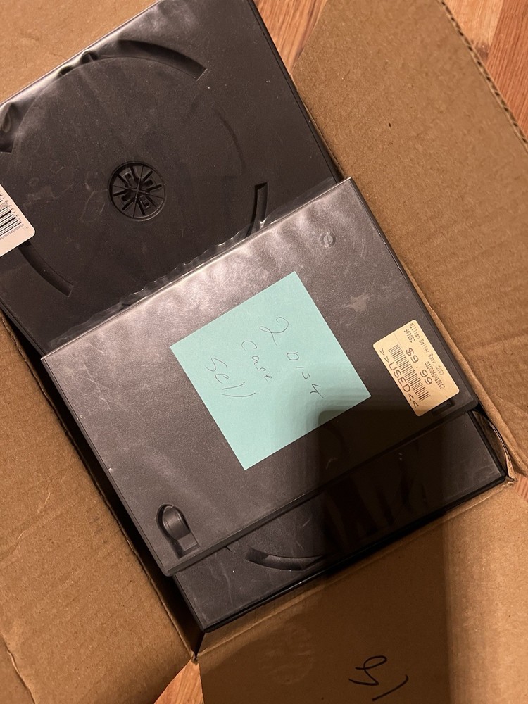 Recordings & Supplies 14mm DVD Empty Replacement Cases with Wrap...
