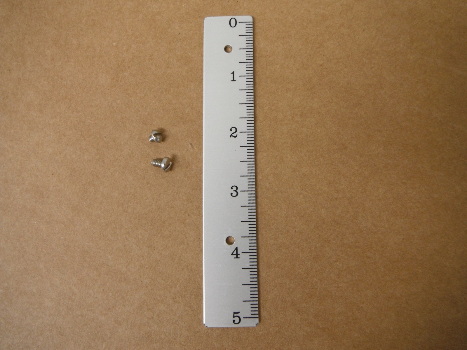 BRIDGEPORT MILL PART, milling machine MICROMETER SCALE W/SCREWS 1195306 M1165