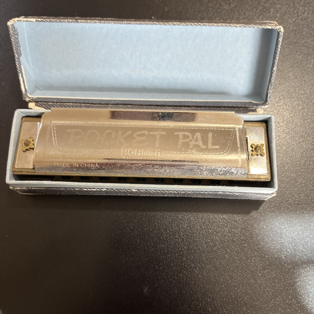 VINTAGE HOHNER POCKET PAL HARMONICA