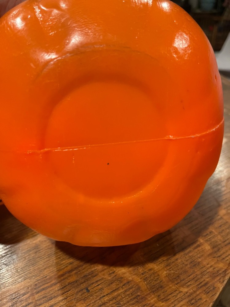 Two jack o lantern pumkins