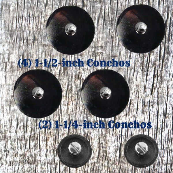 Wildflower Concho Saddle Set CON423-C-SD-SET-2