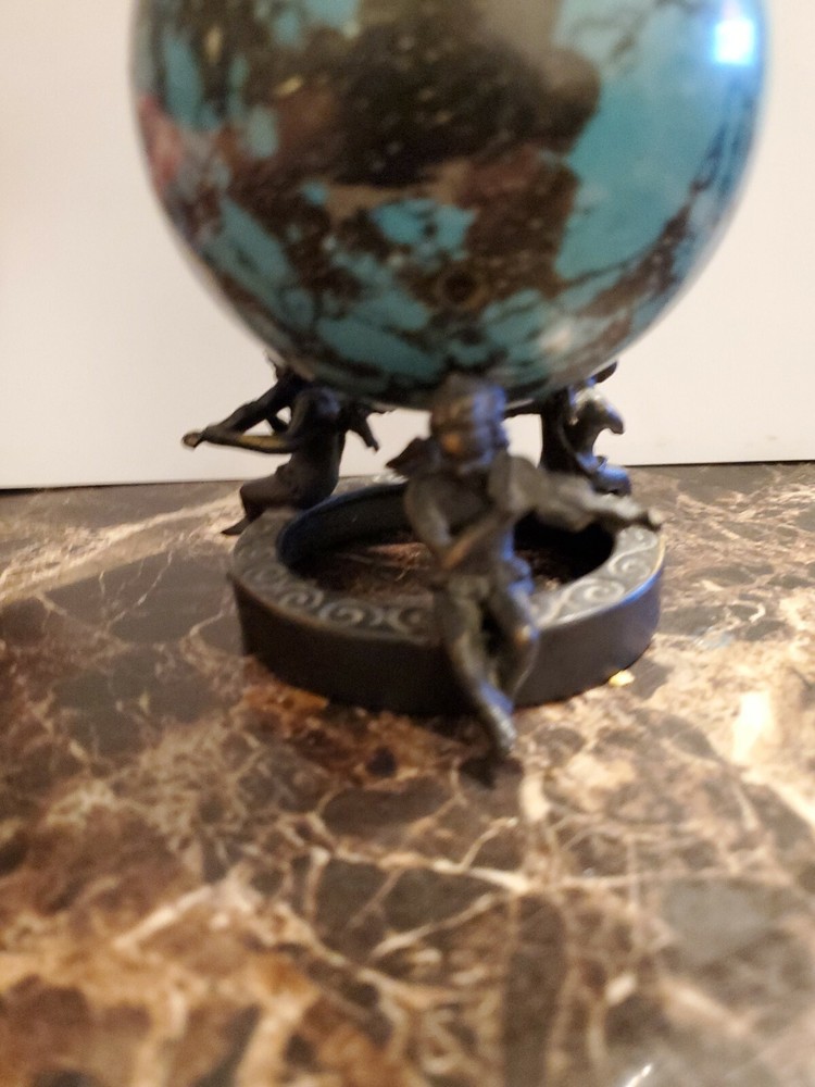 3 Cupid Heavy Marble Globe