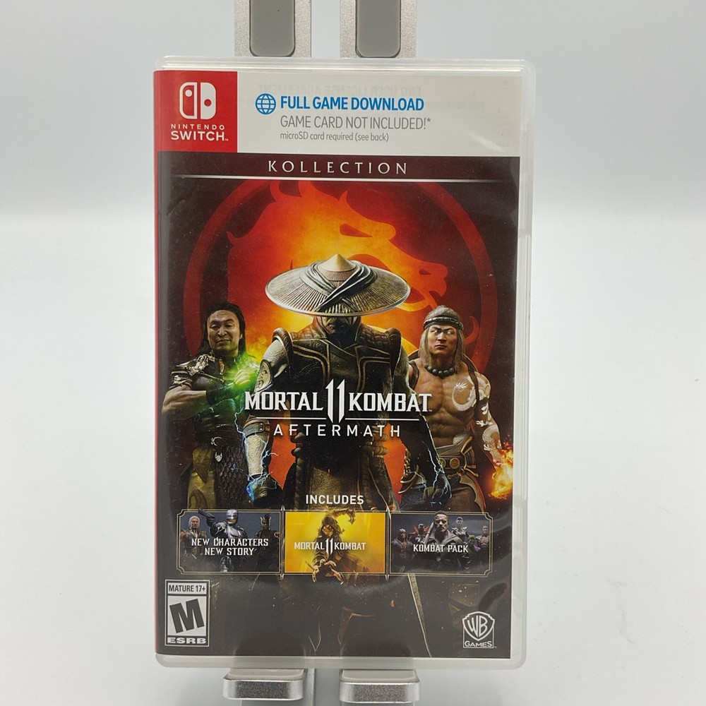 Mortal Kombat 11: Aftermath Collection - Nintendo Switch (CASE ONLY) Codes  Used