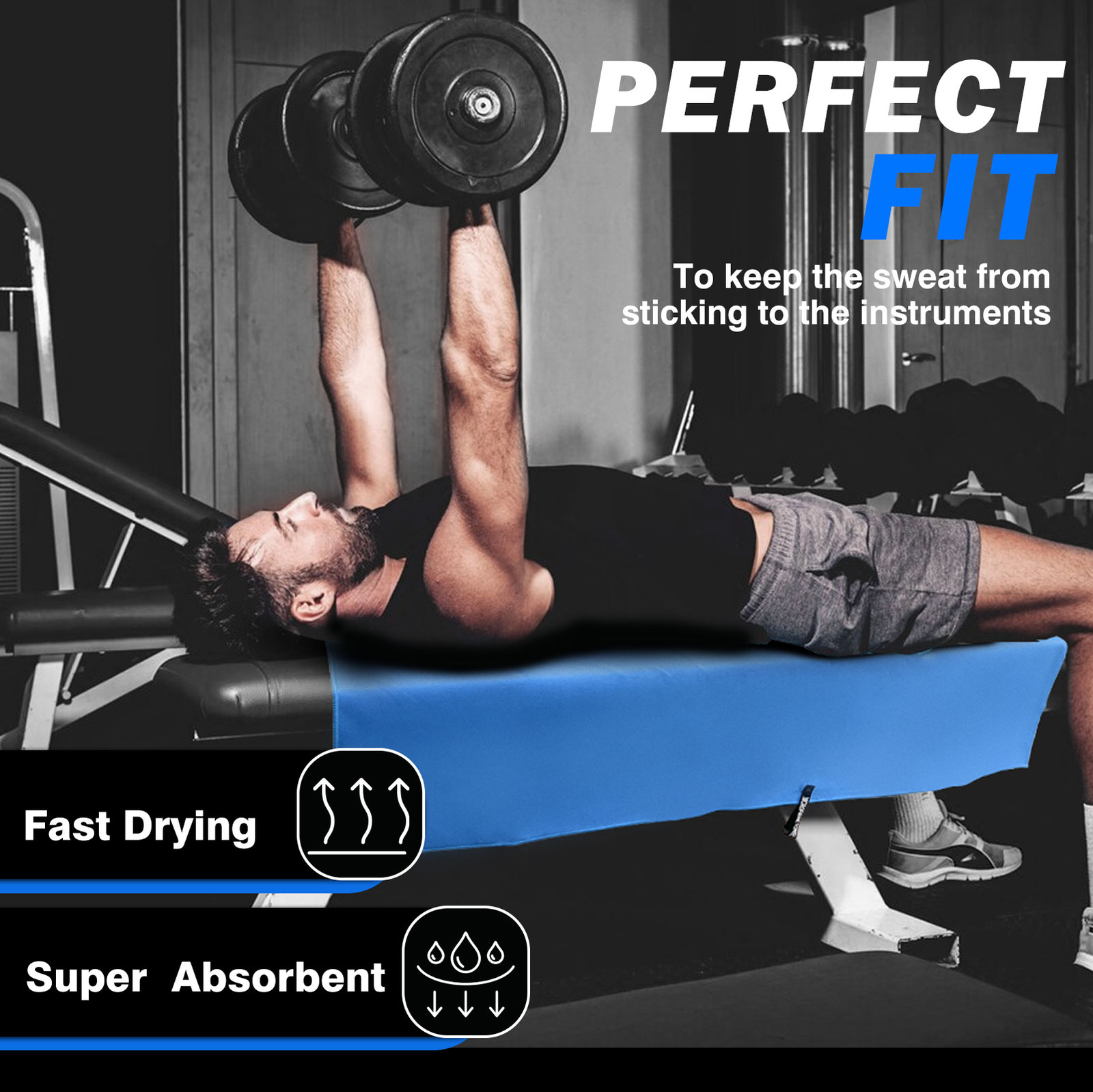 Large Microfiber Towel For Outdoor Travel & Gym & Camping Beach Towels Quick Dry