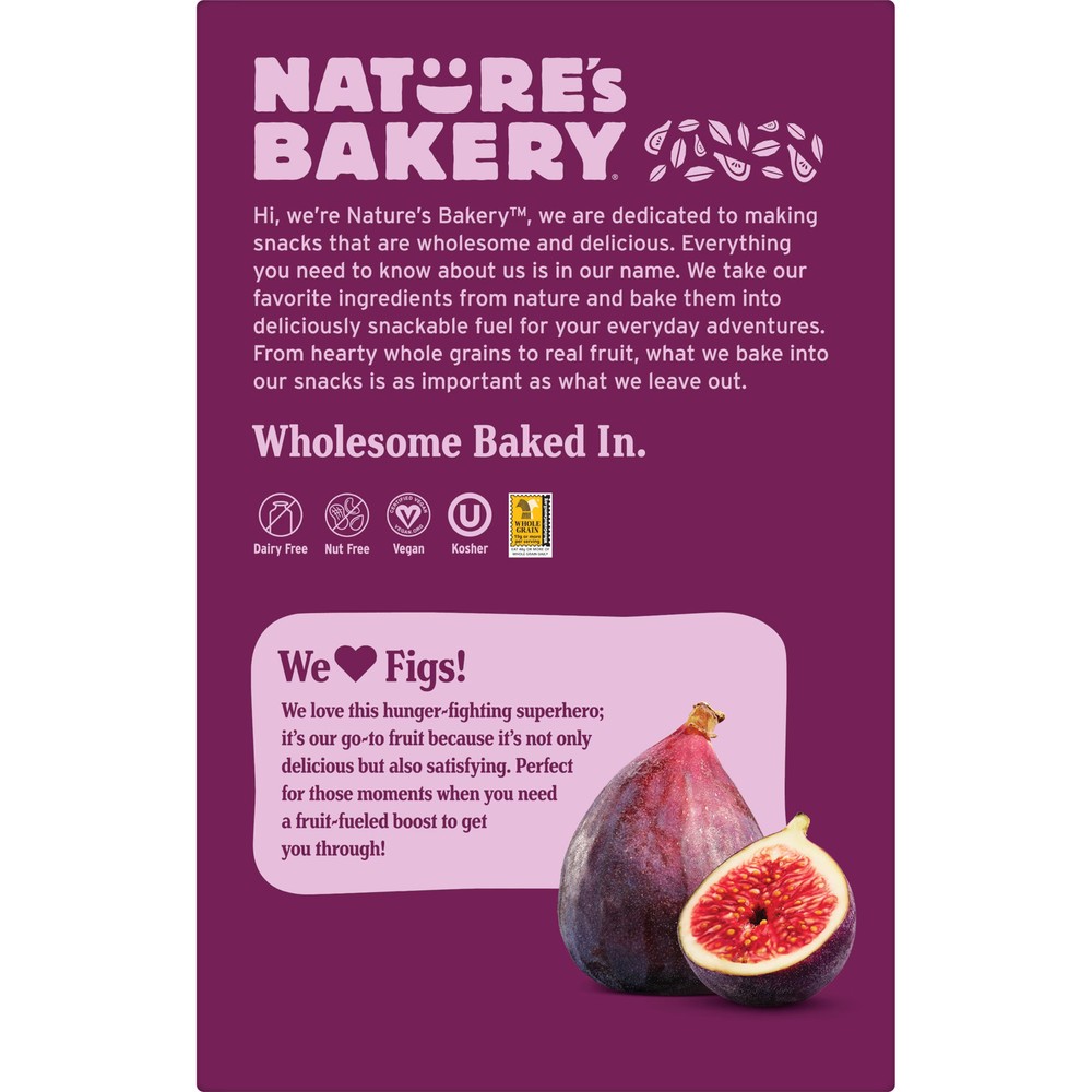 Fig Bars Soft Baked Snack Bars