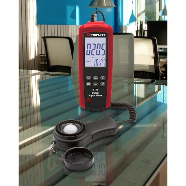 Triplett Lt65 Lightmeter, +/-3%Light Acc", Fullsize,