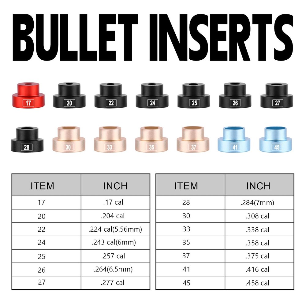 HAWKHONOR Bullet Comparator Kit, Includes 14 16pcs Kit
