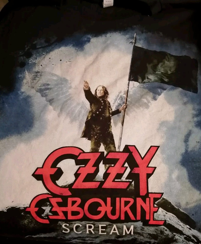 OZZY OSBOURNE IN STORE "SCREAM" CD (COVER ONLY) w/ POSTER back to the beginning