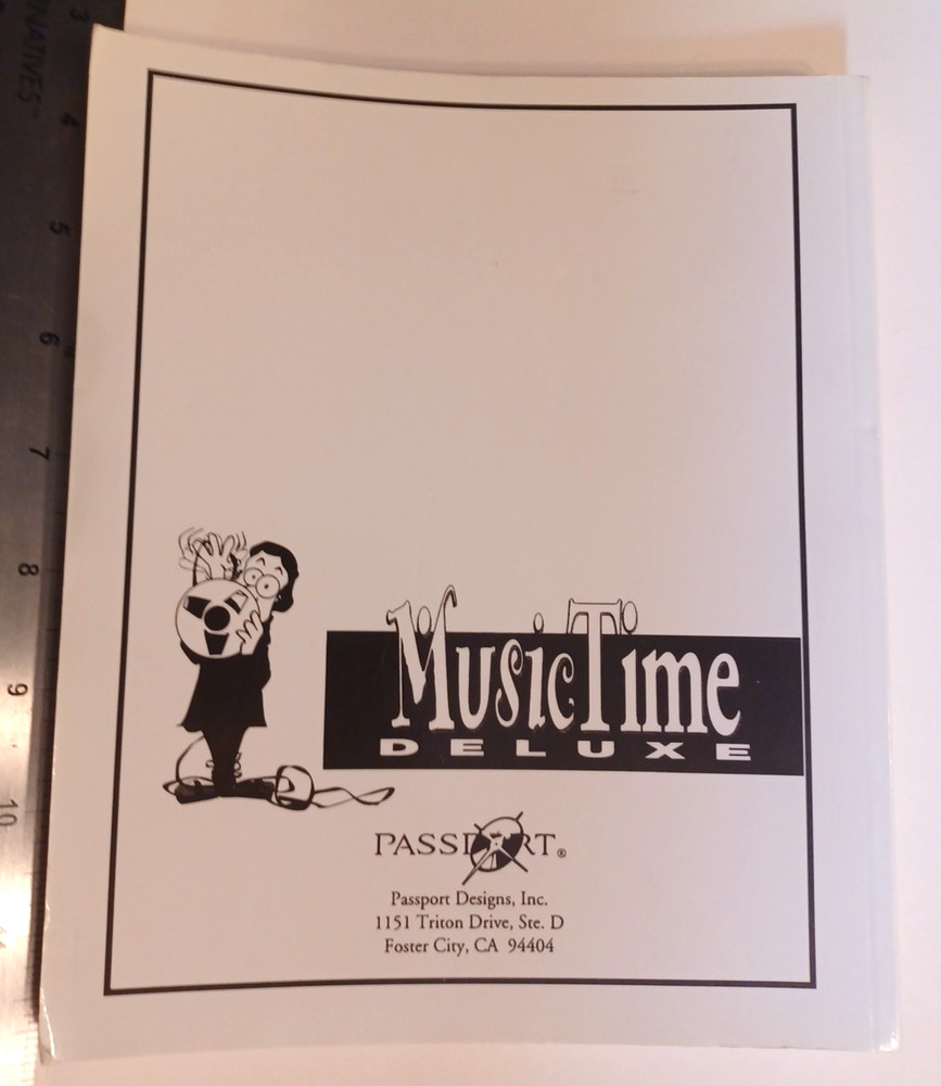 Music Time by Passport Deluxe User's Guide
