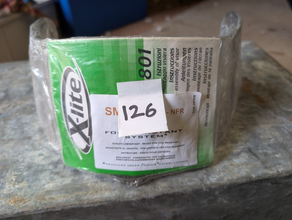 X-Lite 801 Visor NOS #WG11
