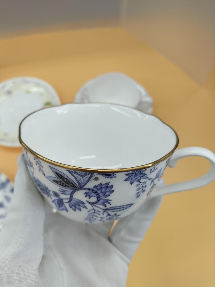Noritake Multicollar Cup & Saucer 5-Piece Assortment Set