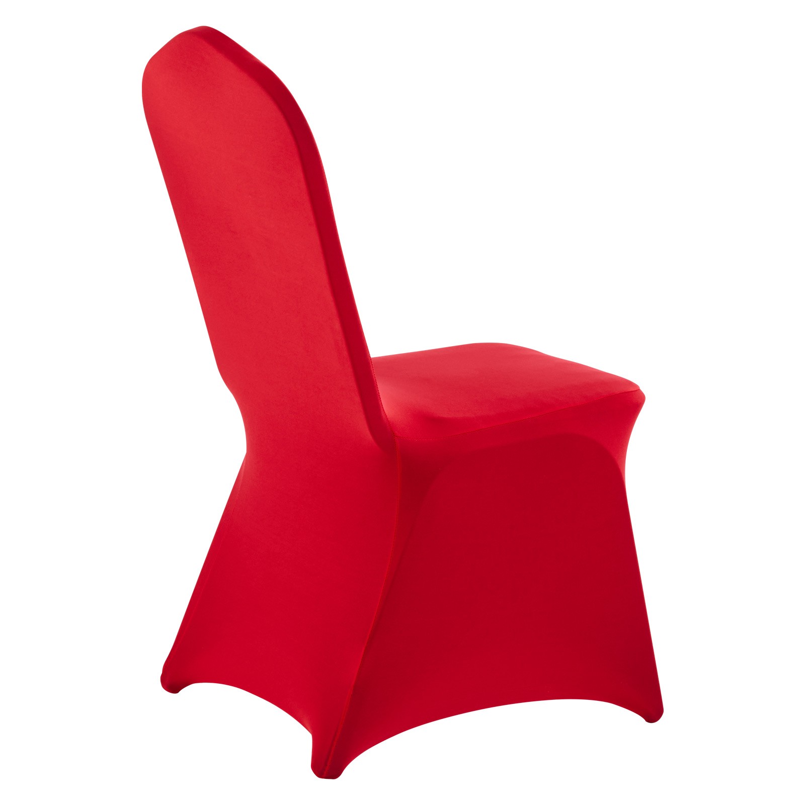 Uimoso 50PCS Red Spandex Chair Covers for Weddings, Parties, and Dining Events