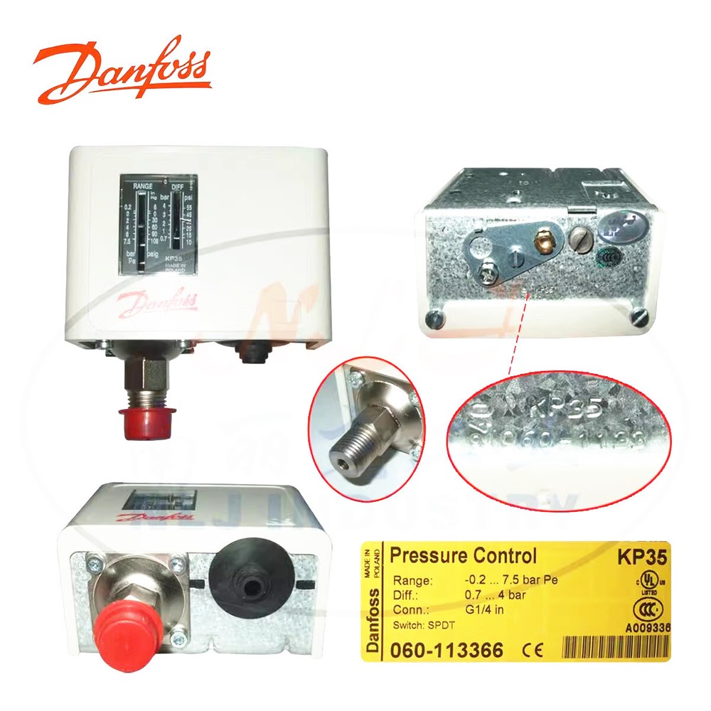 1pcs Danfoss KP35 060-1133 Pressure switch