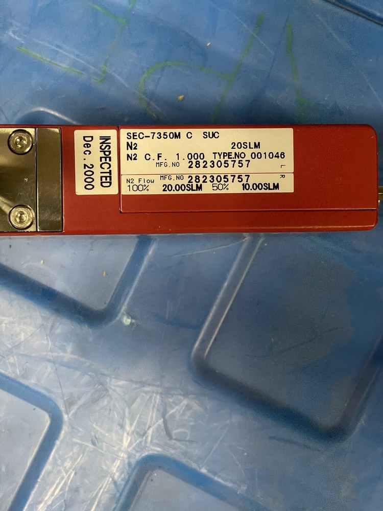 STEC SEC-7350M Mass Flow Controller N2 SUC