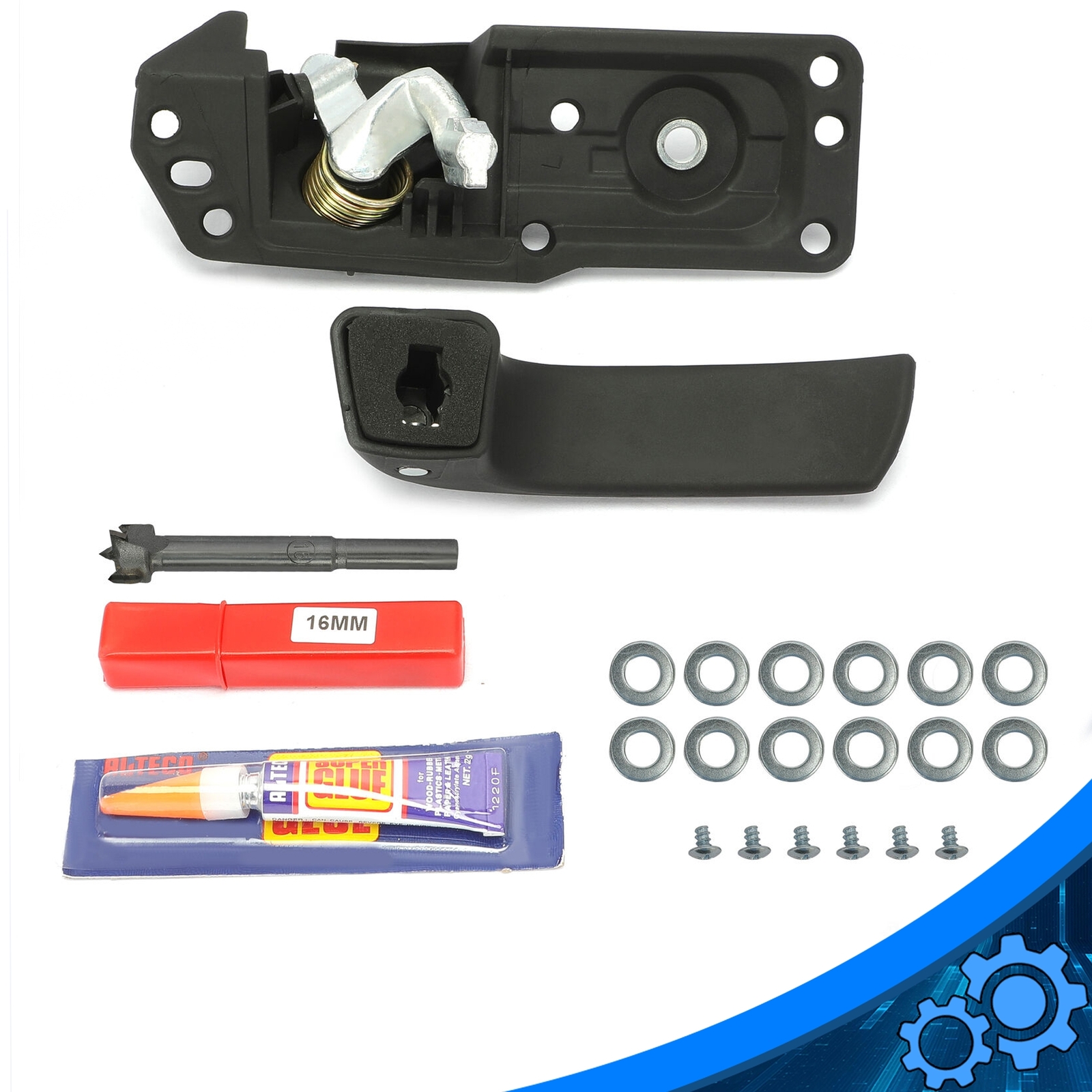 Interior Door Handle Repair Inside Passenger RH for 07-13 Chevy Silverado Sierra