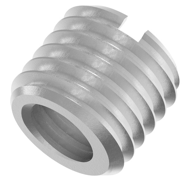 Standard Wall Self Locking Thread Insert, 1/2"-13 Int Thrd Sz, 316 Stainless