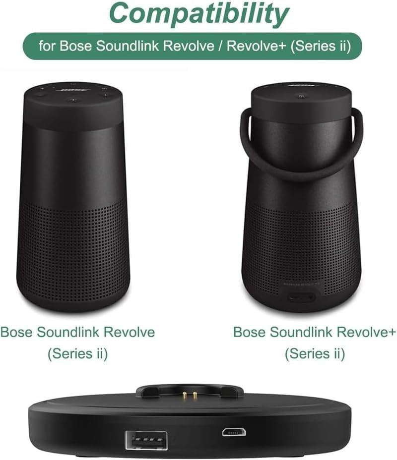 Charging Cradle Dock for Bose SoundLink Revolve/Revolve+