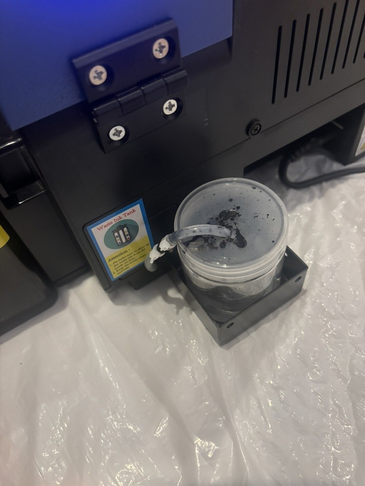 MZK Dtf Printer A4 Size Blue Fabric Transfer Direct Printer Only Untested