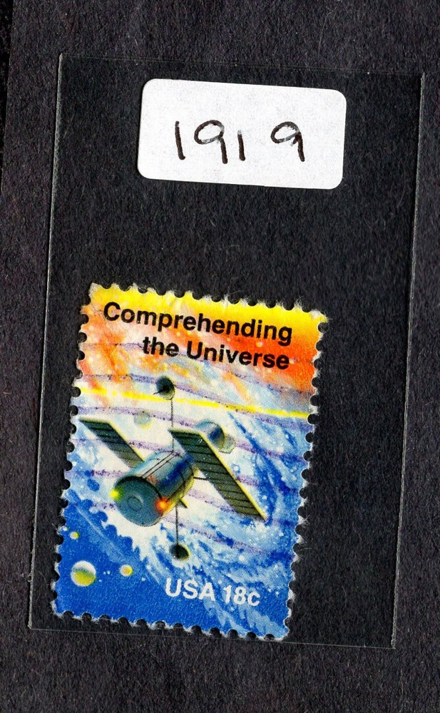 1981 Stamp #1919 Space telescope Used