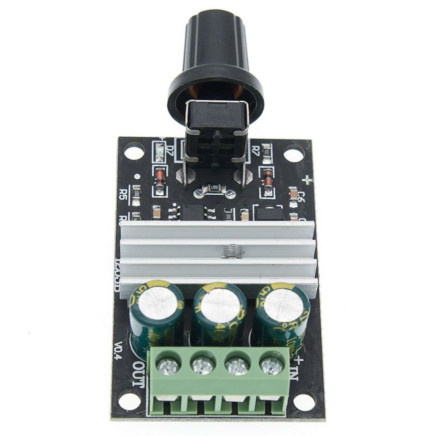 DC 6V-28V 3A PWM Motor Speed Variable Regulator Controller Switch 6V 9V 12V 24V