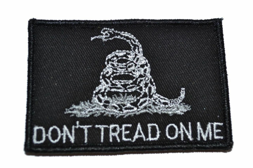 Don't Tread on Me Gadsden Snake - 2x3 Patch