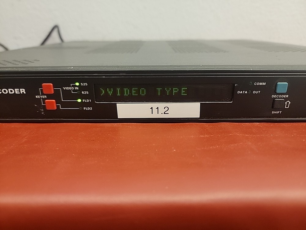 Evertz Model 8084 Digital Closed Captioning Encoder. Fast Shipping!