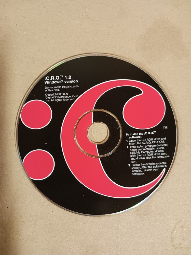 Digital Convergence :Cue:Cat (CueCat) Optical Reader and Software