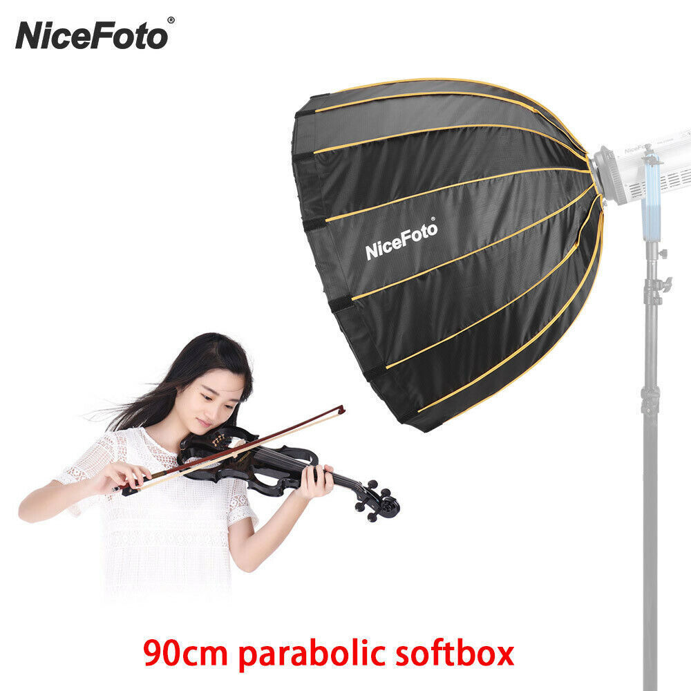 NiceFoto 90cm 35" Studio Flash LED Softbox for Portrait Wedding