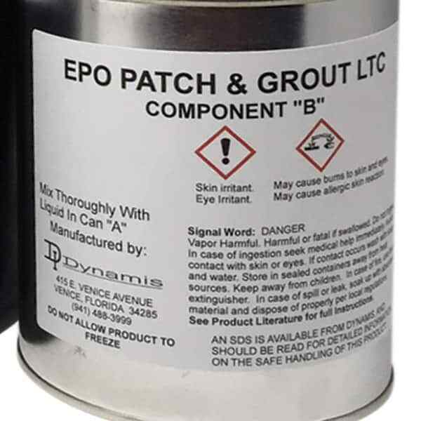 Concrete Repair/Resurfacing Epoxy Resin Kit: Gray, 5 Gallons, 25 Sq Ft Coverage