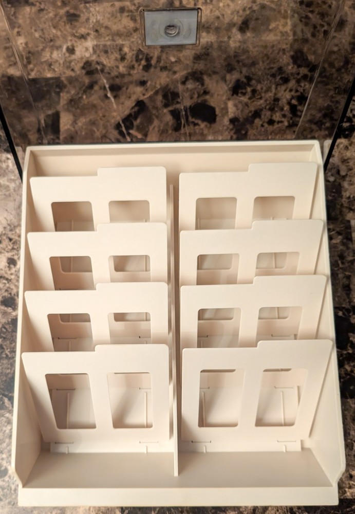 Vintage PC Accessories 100 3.5" Diskette Floppy Disk Disc Storage Box Case