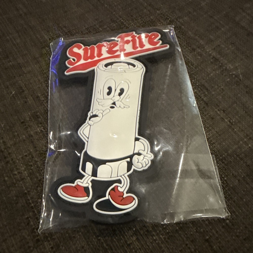Surefire Patch Suppressor Man Character RARE - New!!