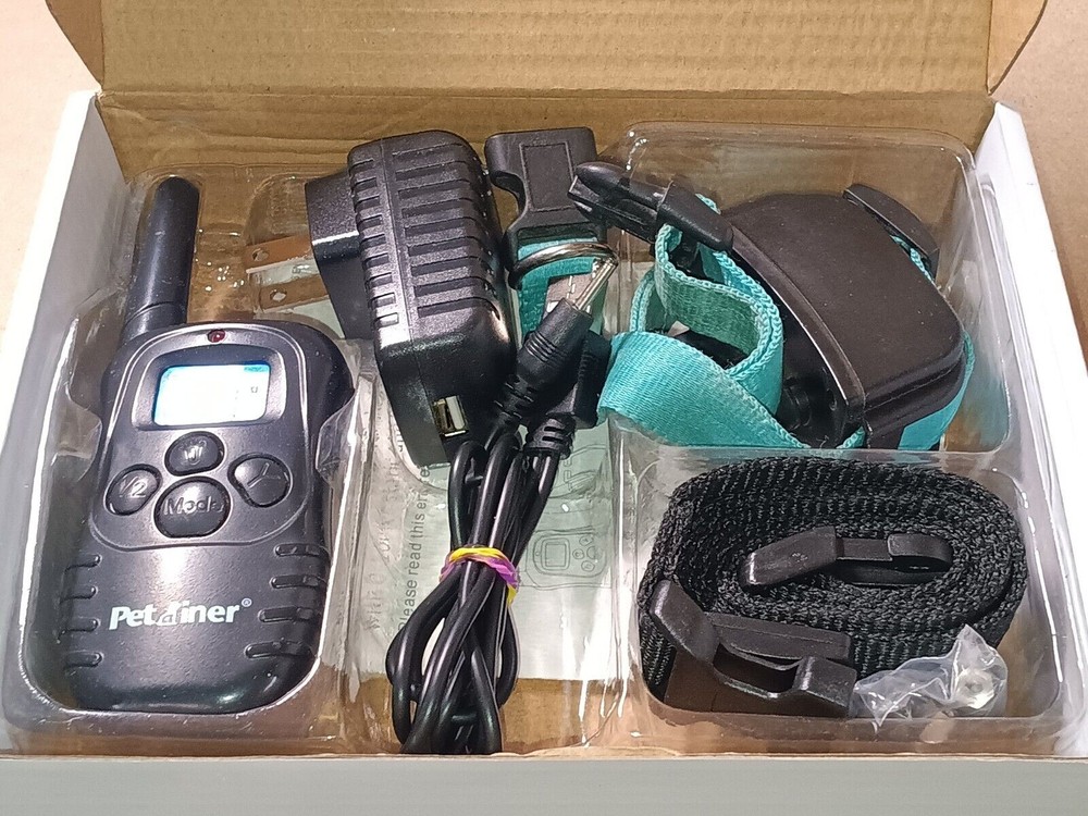 Petainer Rechargeable & Rainproof Training Collar Expandable LCD Display