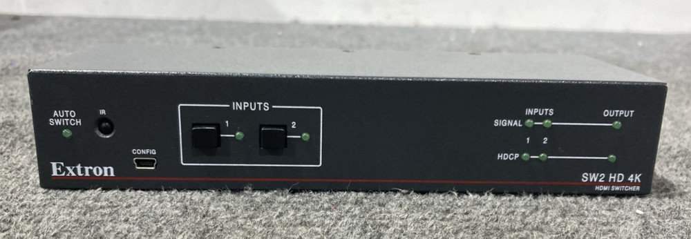 Extron SW2 HD 4K HDMI Switcher w/ Adapter