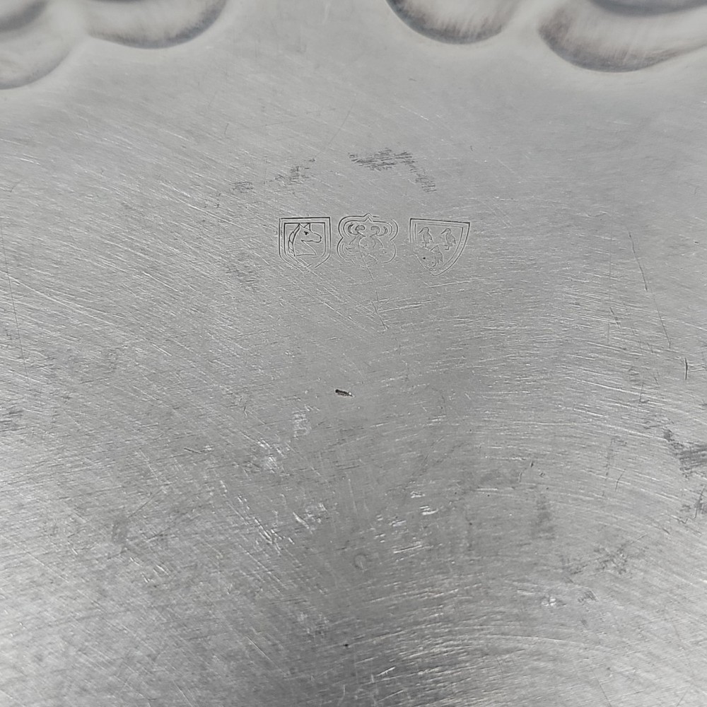 HEAVY Silver Plated Silver over Copper Serving Tray, England