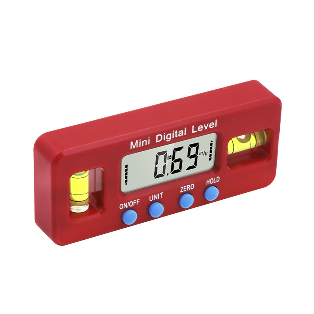 Magnetic Angle Finder Level Gauge Tool Mini Digital Protractor Inclinometer