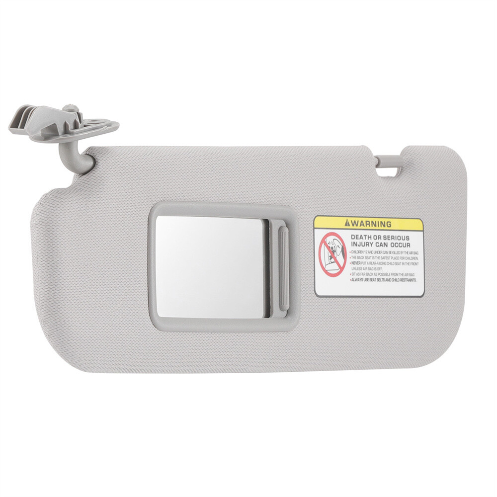 For 2011 2012-2015 Hyundai Elantra Gray Car Sun Visor Right + Left Side Pair US